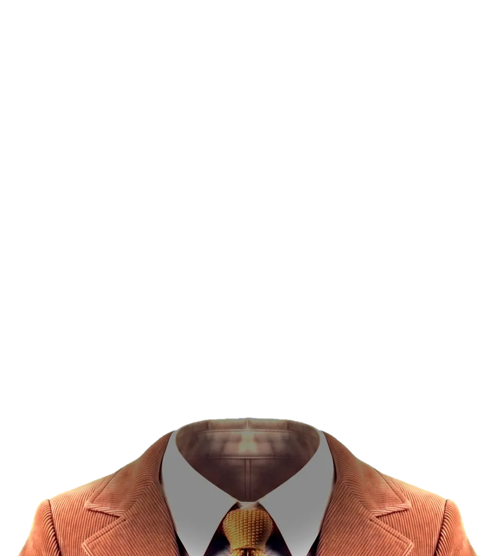 Corduroy suit