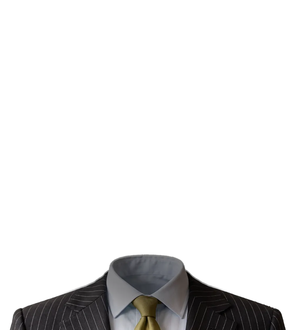 Pinstripe suit